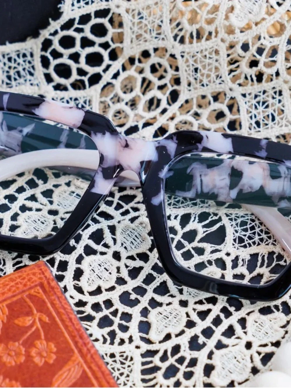 Peepers Pink & Black Marble 1.50 Progressive Frames